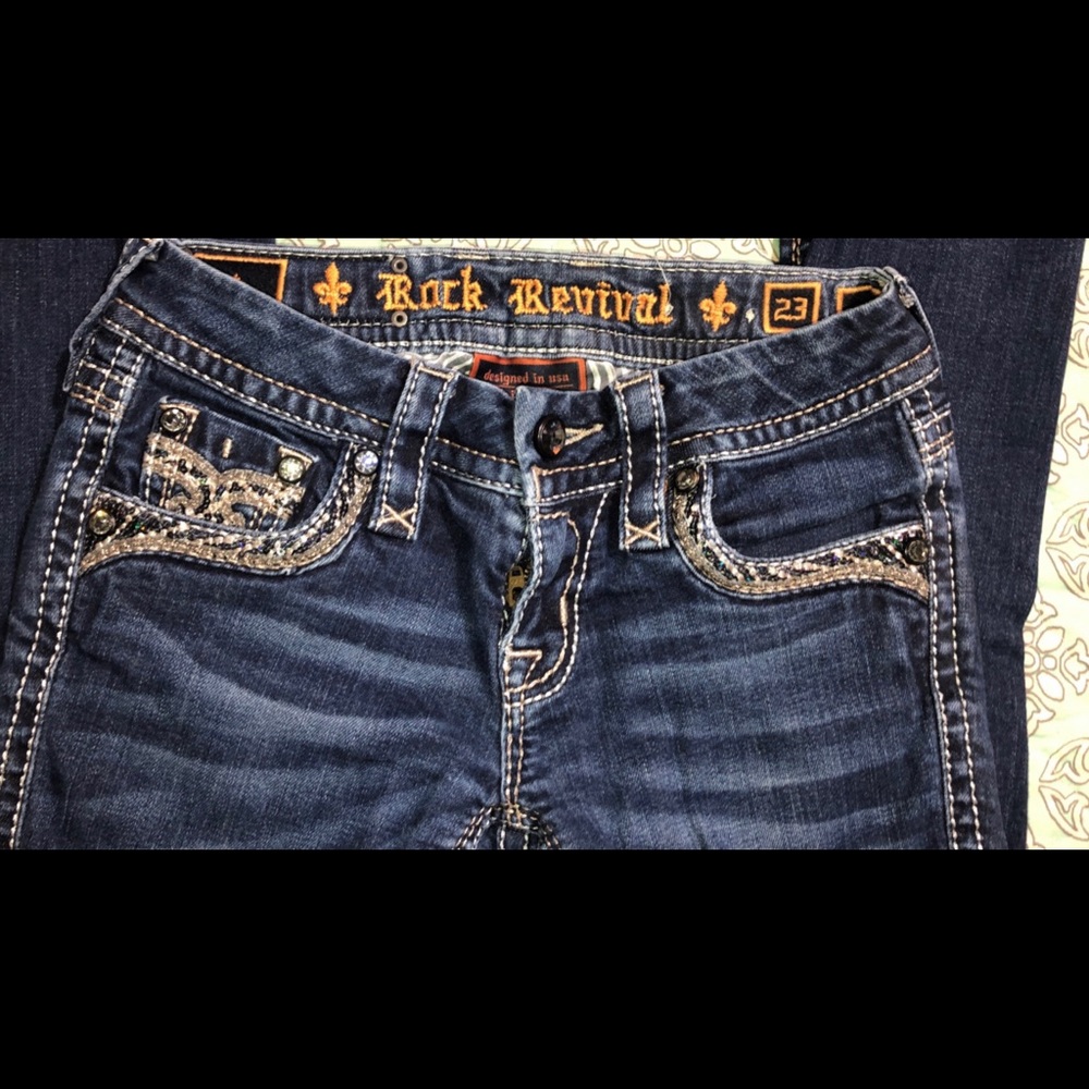 Size 23 Rock Revival Jeans